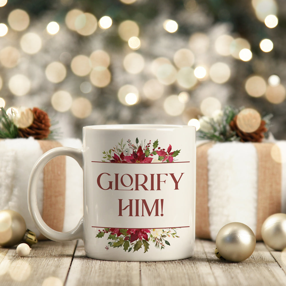 Christ is Born Mug | Holly