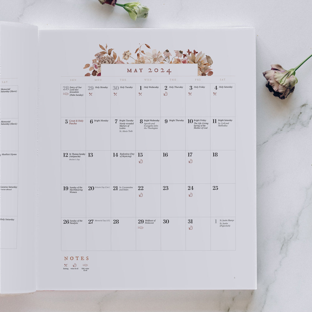 Figs from Thistles Lenten Planner | New Calendar