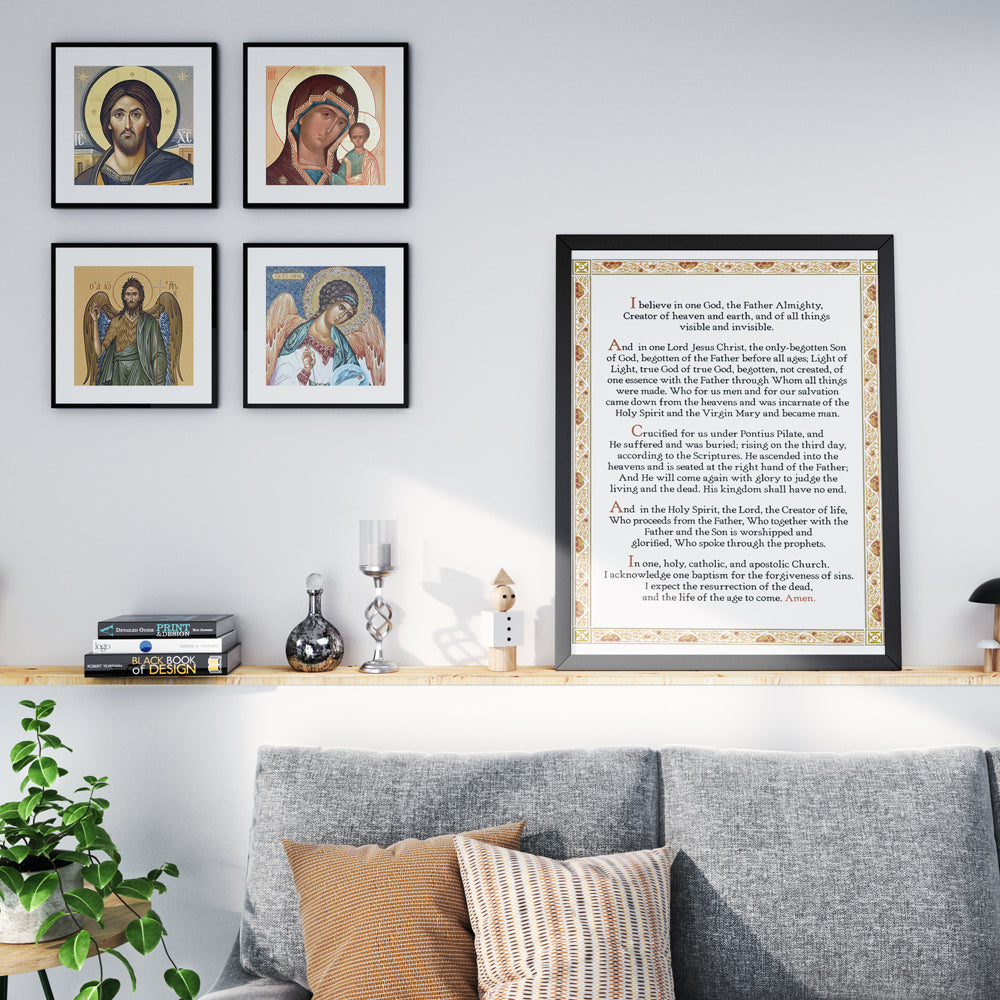 Nicene Creed Mini Poster Print—Creator Translation