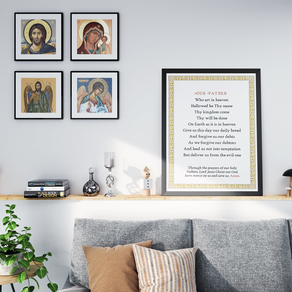 Lord's Prayer Mini Poster Print—Debtors Translation