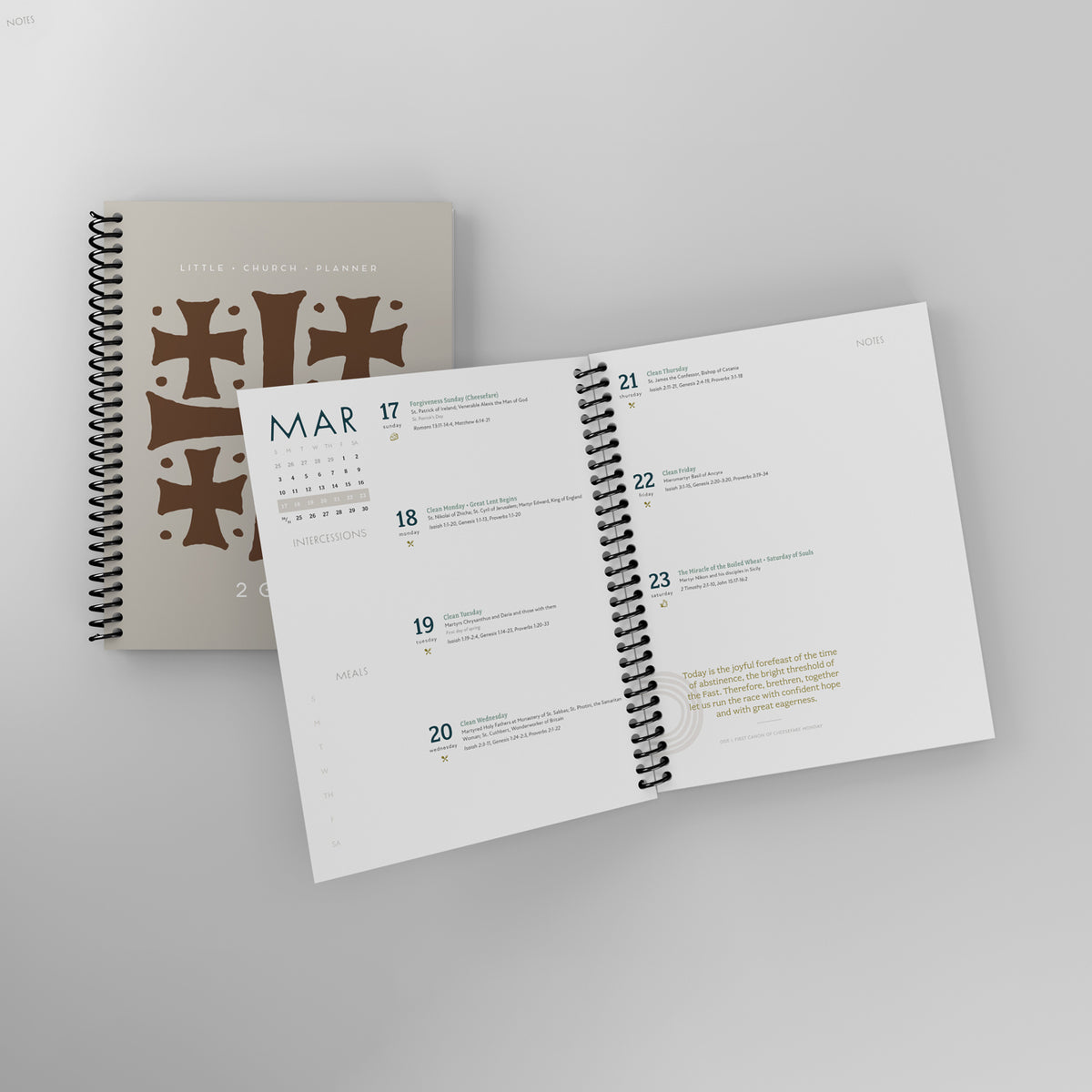 Little Church Planner, Desk Size | New Calendar