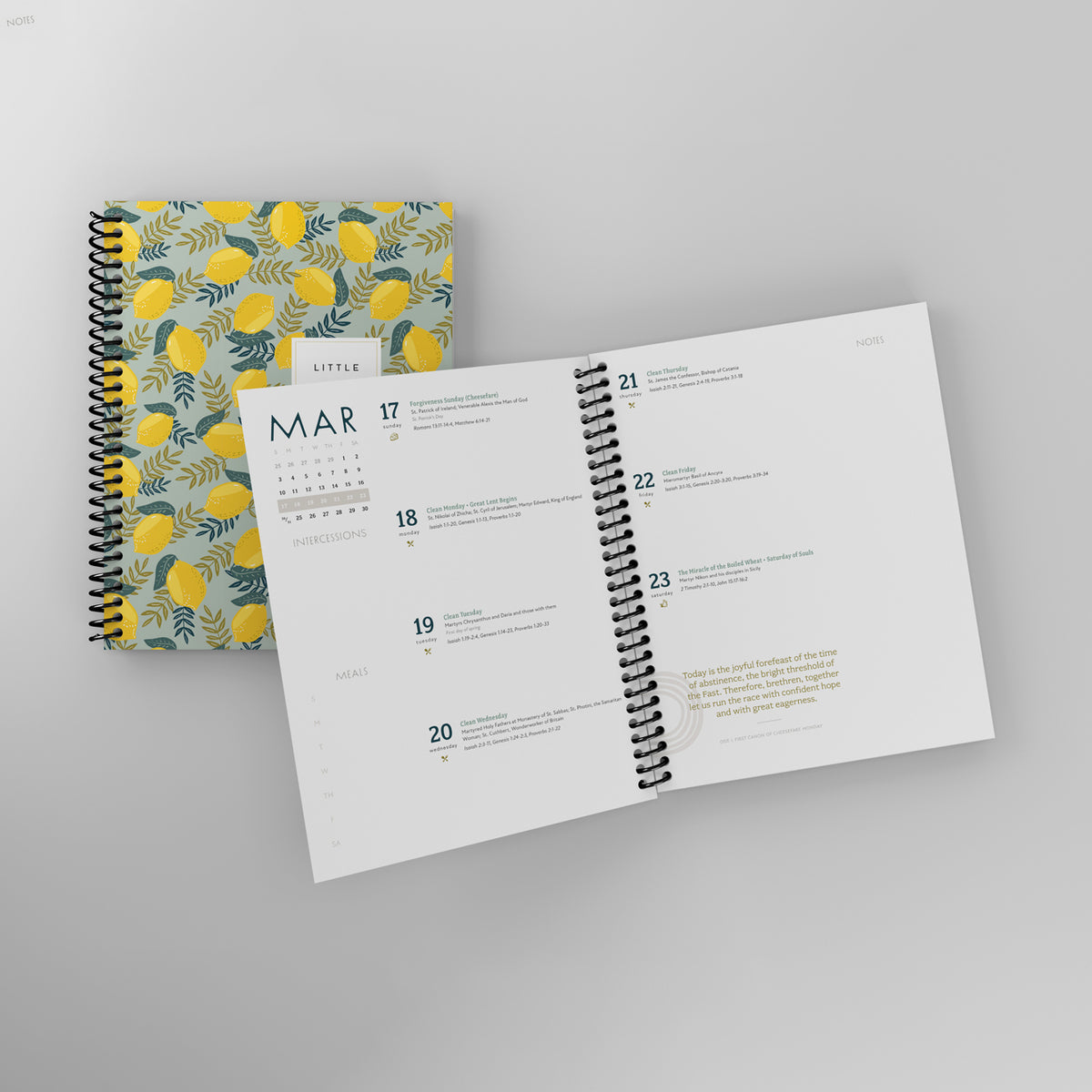 Little Church Planner, Desk Size | New Calendar