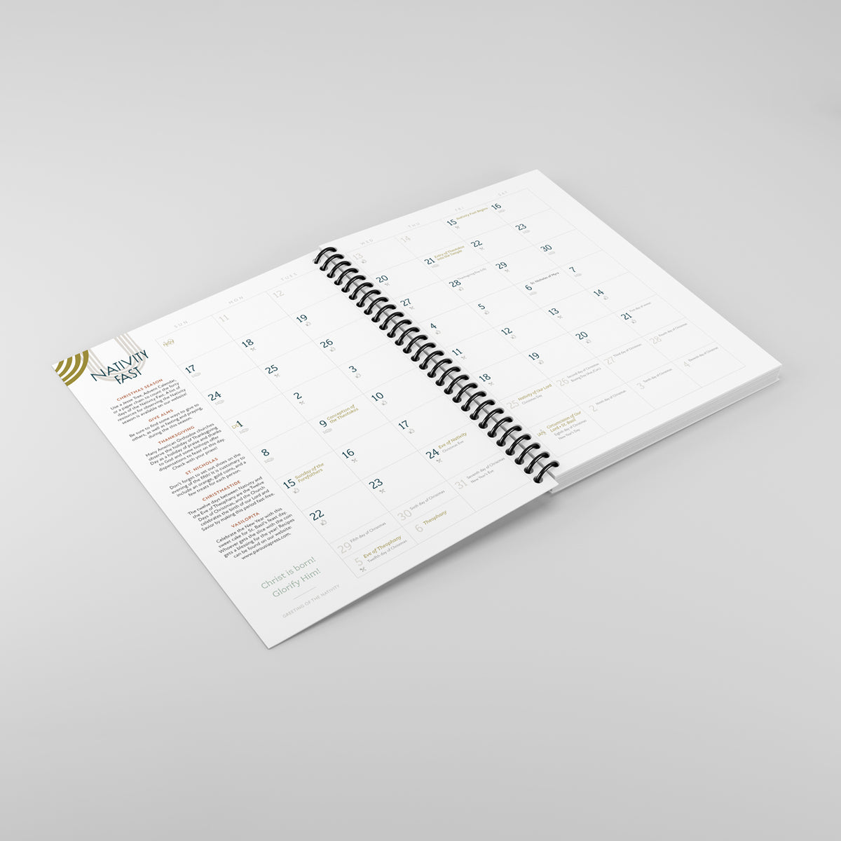 Little Church Planner, Desk Size | New Calendar