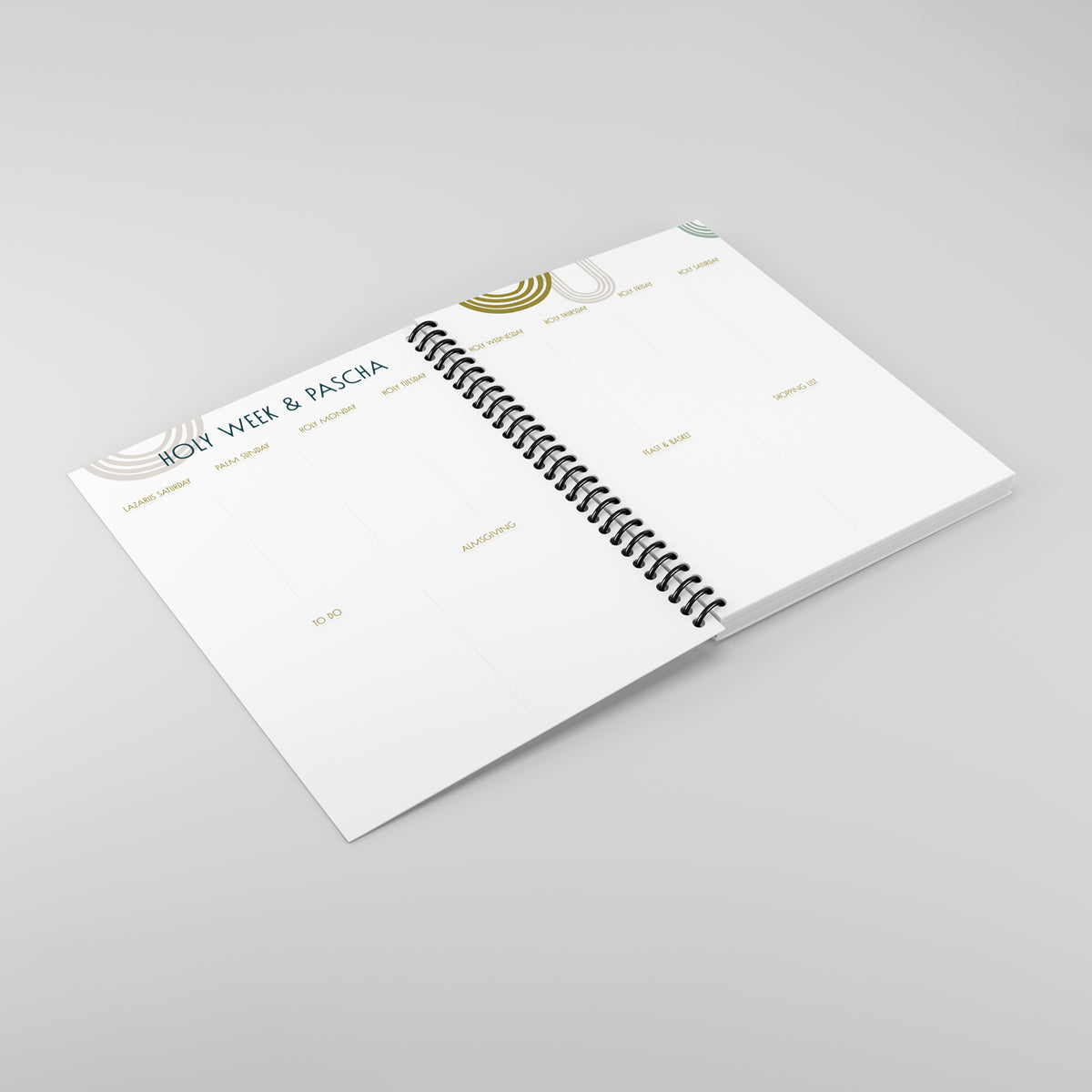 Little Church Planner, Desk Size | Old Calendar