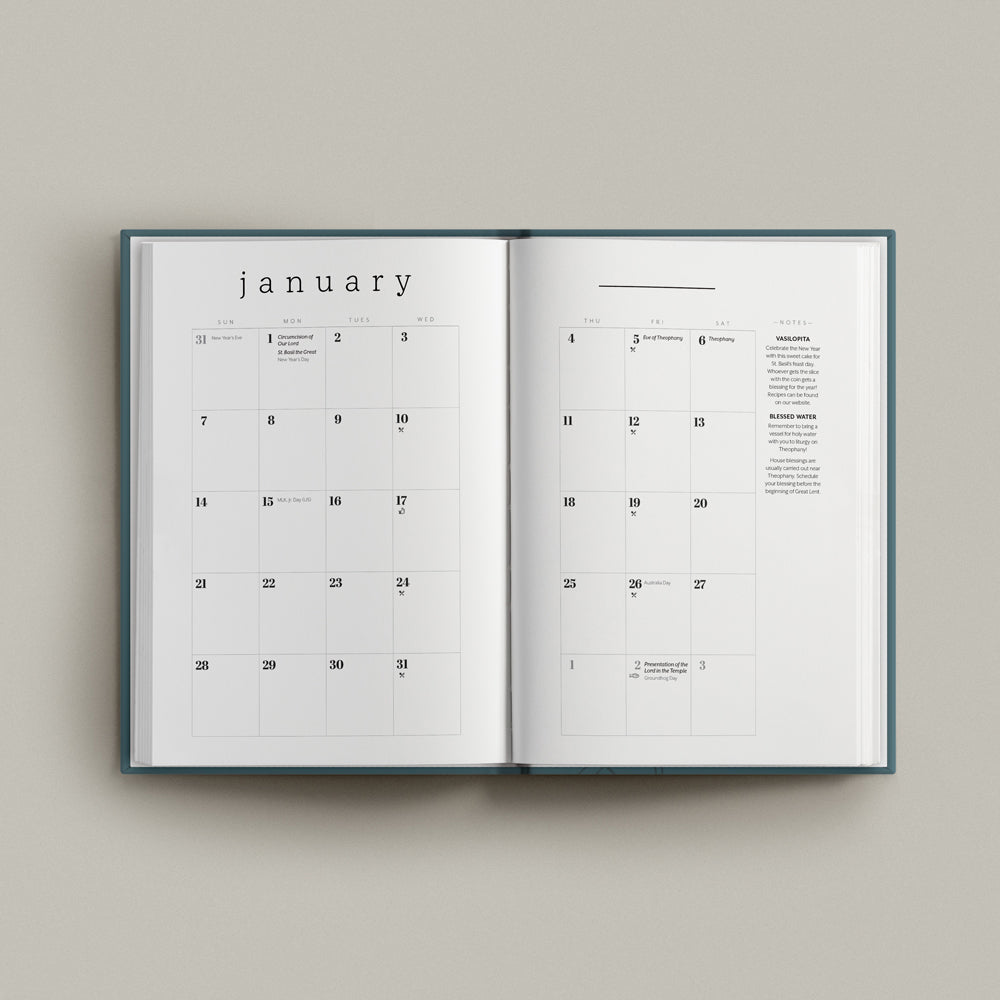 Little Church Planner | New Calendar