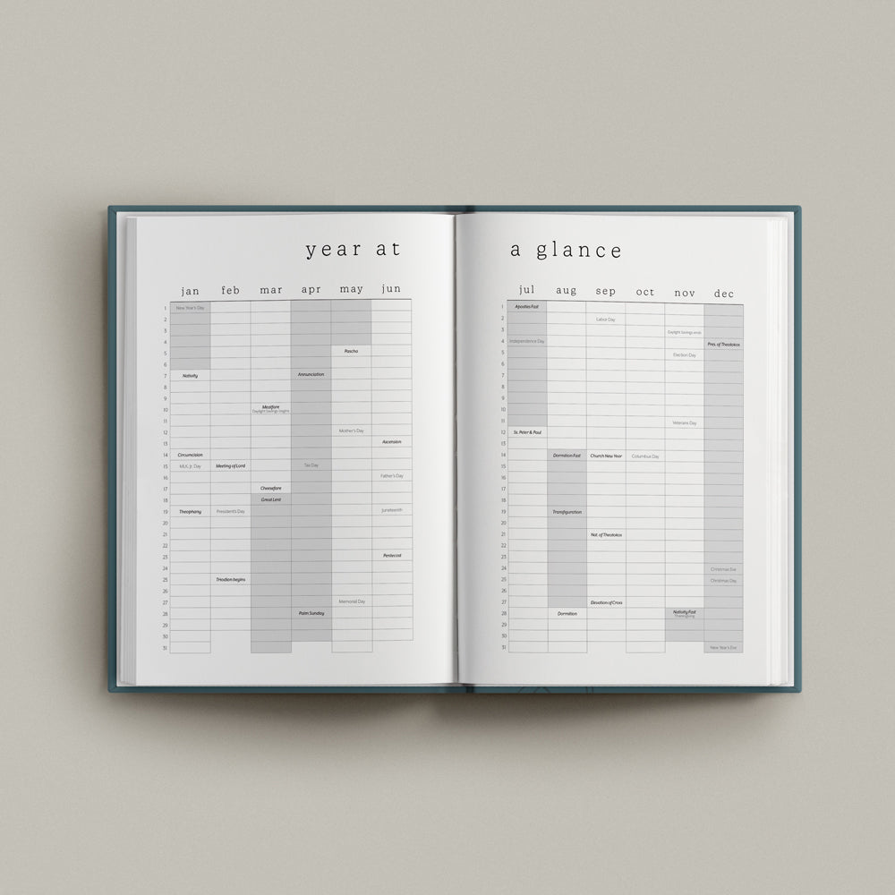 Little Church Planner | Old Calendar