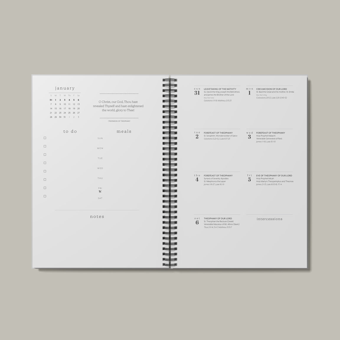 Little Church Planner | New Calendar