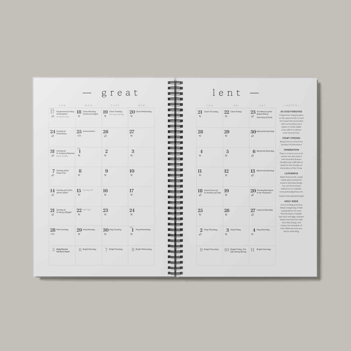 Little Church Planner | New Calendar