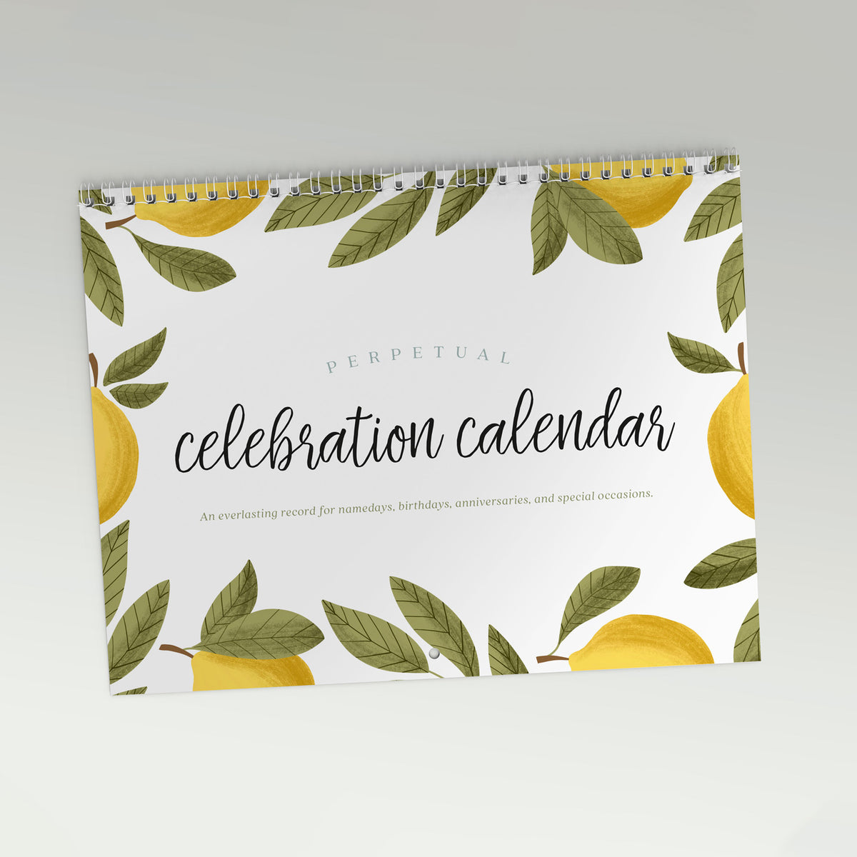 Perpetual Celebration Calendar